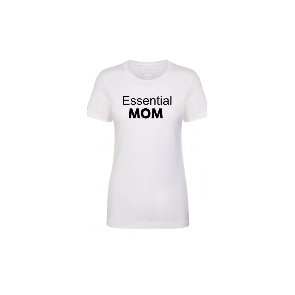 Essential Mom T-shirt in White